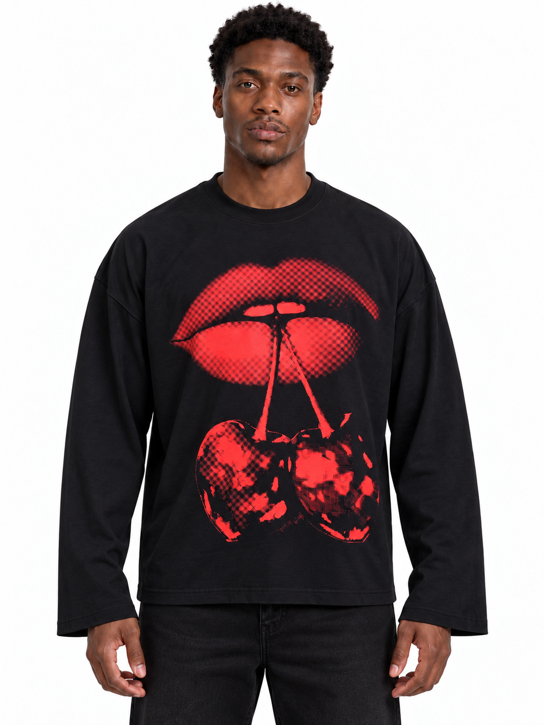 Long Sleeve Nude Project Cherry Negro